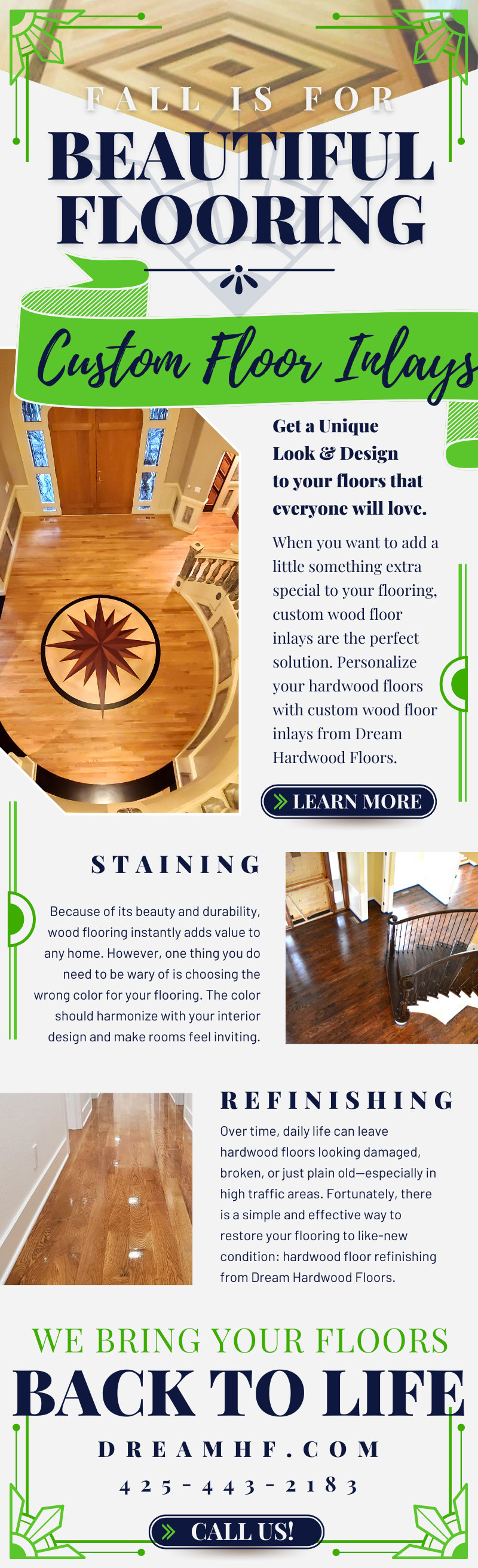 Dream Hardwood Floors Infographic